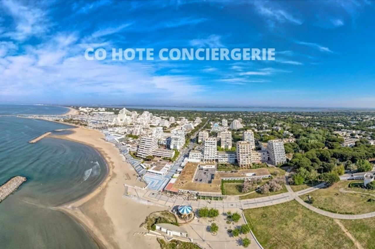 New Mare Nostrum-Vue Mer-Wifi-Acces Plage-Parking-Top Pros Servicesconciergerie La Grande Motte Apartment Luaran gambar